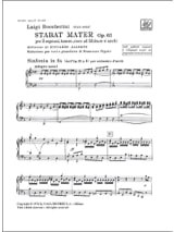 Stabat Mater, Opus 61. 2ème Version 1800 - BOCCHERINI - Partition